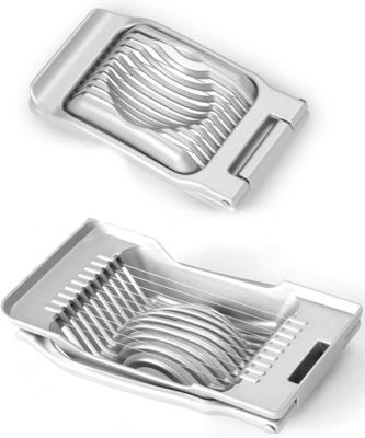 Mesin pemotong telur stainless steel untuk telur rebus yang diiris sempurna dan stroberi berair