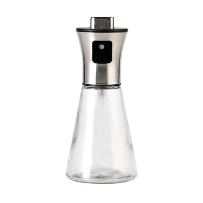 200ml Kapasitas Botol Semprot Minyak Stainless Steel untuk memasak dan kegiatan di luar ruangan