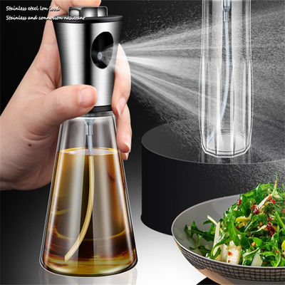 200ml Kapasitas Botol Semprot Minyak Stainless Steel untuk memasak dan kegiatan di luar ruangan