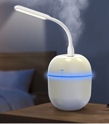 250ml Mini Humidifier Aroma Oil Diffuser dengan Lampu Malam Berwarna-warni Didukung OEM/ODM
