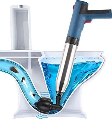 Plunger Toilet Stok Tekanan Udara Pipa Air Gun Drain Blaster untuk Toilet yang tidak tersumbat