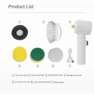 Say Hello to a Sparkling Kitchen Electric Cleaning Brush for Cooking/Baking/Barbecue Mengucapkan Hello ke Sikat Pembersih Listrik Dapur yang Berkilau untuk Memasak/Membuat Roti/Barbecue