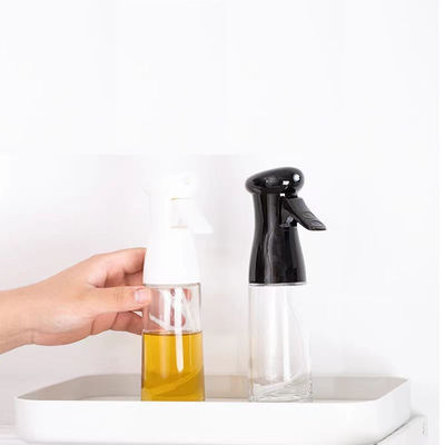 Portable BBQ Kitchen Kalsium Sodium Glass Sprayer Minyak Zaitun Botol Minyak Semprot Atomized