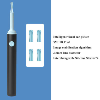 Smart Visual Ear Cleaning Rod Kamera Medis Endoskop untuk Bahan Kimia Rumah Tangga Lainnya