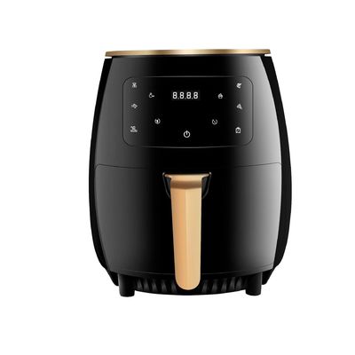 Fungsi Dengan Indikator Cahaya 4.5L 6L Non-Lapisan Masak Permukaan Air Fryer Tanpa Minyak