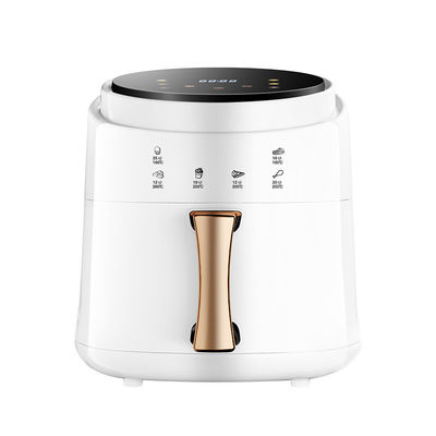 6L 3L Touch Screen Double Air Fryer Listrik Deep Fryer Oven Smart Rack Tanpa Minyak Air Fryer Plastik