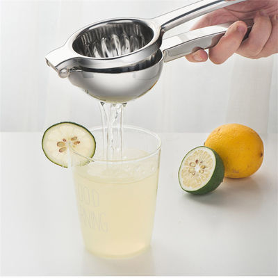 340G Lemon Citrus Press Juicer dengan konstruksi stainless steel dan pegangan silikon lembut