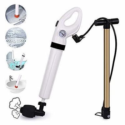 ABS karet Drain Blaster Gun untuk Toilet Plunger Tekanan Tinggi dan Sink Pipe Dredging
