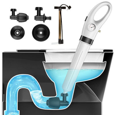 ABS karet Drain Blaster Gun untuk Toilet Plunger Tekanan Tinggi dan Sink Pipe Dredging