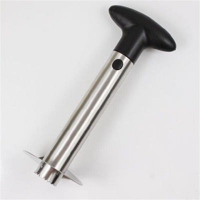 Mesin pemotong buah manual stainless steel hitam dengan pisau tajam dan pegangan yang bisa dilepas