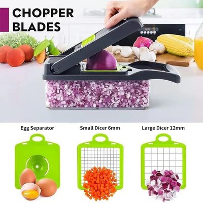 Pemasok plastik serbaguna untuk buah-buahan Sayuran Alat dapur tahan lama 35.5x11.8x11.8cm