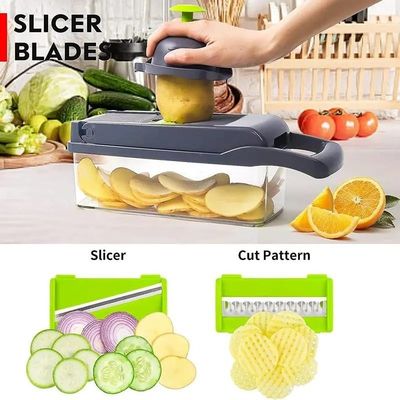 Pemasok plastik serbaguna untuk buah-buahan Sayuran Alat dapur tahan lama 35.5x11.8x11.8cm