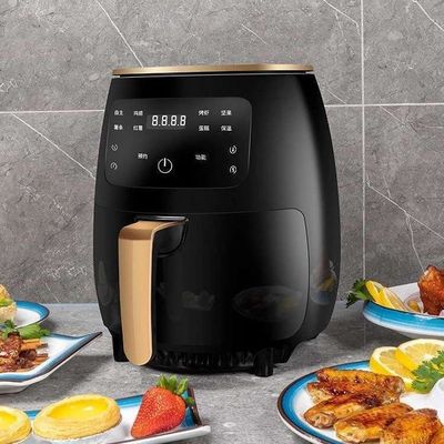 4.5L 6L Silver Crest Air Fryer Tanpa Minyak Rahasia untuk Makanan Lezat dan Sehat