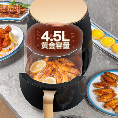 4.5L 6L Silver Crest Air Fryer Tanpa Minyak Rahasia untuk Makanan Lezat dan Sehat
