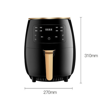 4.5L 6L Silver Crest Air Fryer Tanpa Minyak Rahasia untuk Makanan Lezat dan Sehat