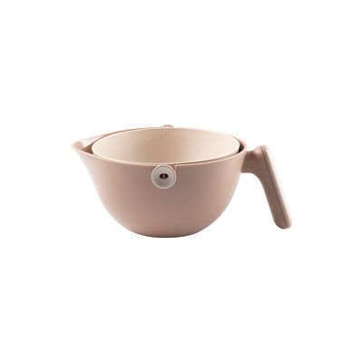 Restoran Lapisan Ganda Bisa dilepas Rotating Drainage Basket Plastik Bird Drain Basket