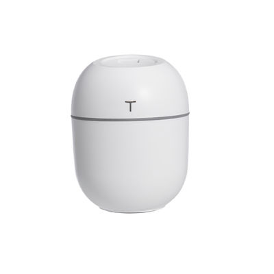 Mini Portable Ultrasonic Air Humidifier dengan Lampu Malam LED dan Aroma Diffuser Pink