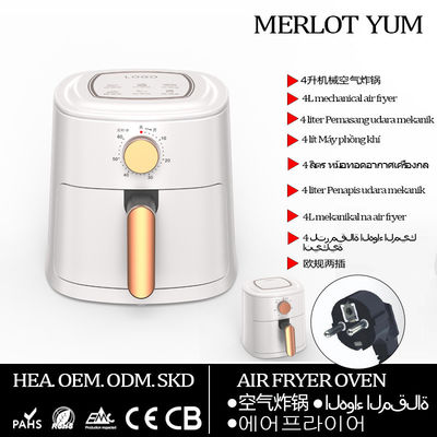 Komersial Electric Air Fryer untuk Dapur Camping Picnic Party Memasak Kapasitas 4L