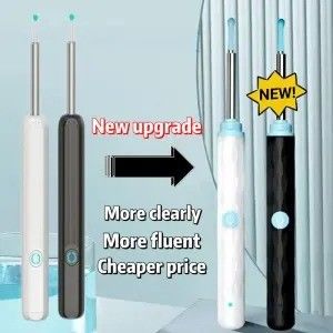 Home Cleaning Ear Wax Removal Kit dengan 1296P Otoscope Ear Cleaner Camera dan Light