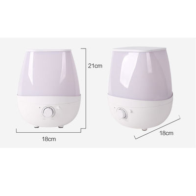 Sumber Daya Kendaraan Pasokan Daya 2.0L Humidifier Udara Mengubah Cahaya Malam
