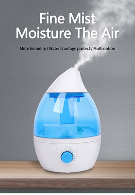 Silent Humidifier Kapasitas 1.0-2.5L untuk Rumah dan Ruang Bayi Perlindungan Kekurangan Air