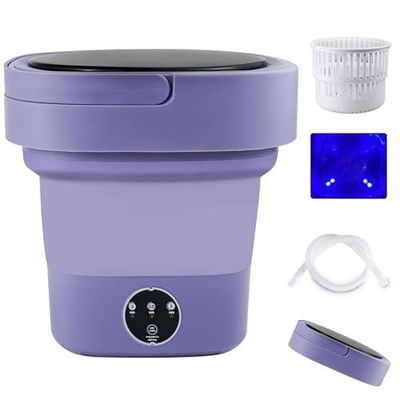Bak plastik Mesin cuci lipat mini portabel otomatis untuk kaus kaki