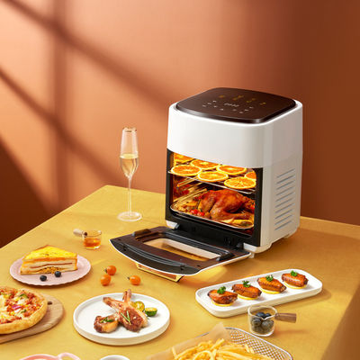 Bahan Non-Lapisan PTFE 12L 15L Liter Digital Air Fryer Daya 360 Digital Manual Oven