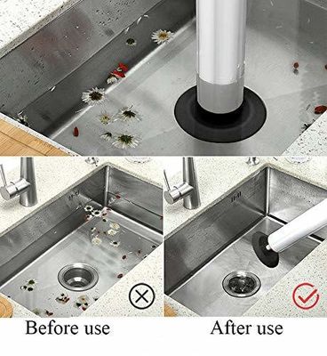 ABS karet Toilet Plunger untuk tekanan tinggi pembuangan jet udara ledakan dan unclogging