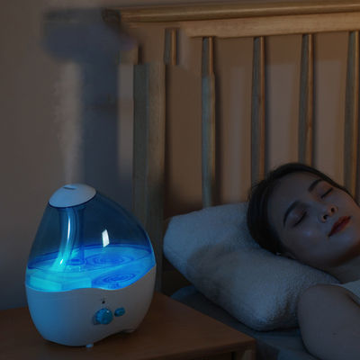 28dB Whisper-Quiet Ultrasonic Humidifier untuk kamar tidur dan Air Humidifier Kabut Dingin