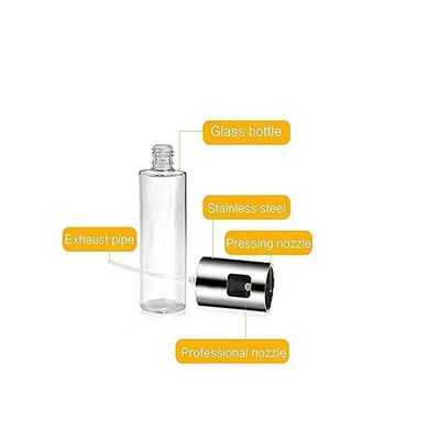 304 stainless steel atomized oil sprayer botol minyak portabel semprot untuk dapur rumah