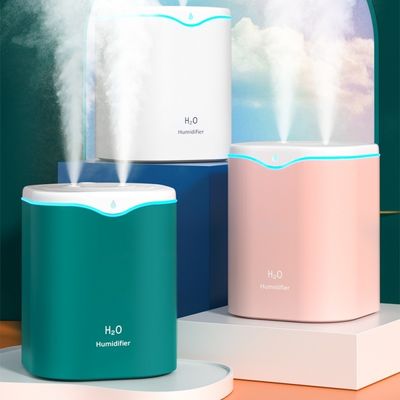 Hotel Aromaterapi USB Double Nozzle Air Humidifier untuk Mobil Kantor Rumah Minyak Esensial