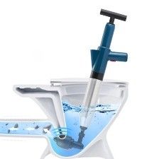 1kg ABS Karet Tekanan Tinggi Toilet Plunger Dredge Clog Remover Sewer Pipe Dredger