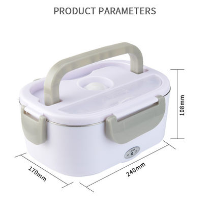 1.5L Kapasitas stainless steel Electric Food Warmer Lunch Box Untuk On-the-Go Makan Anda