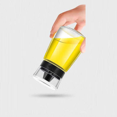 Botol Semprot Minyak Kaca Transparan 170ML Set Minyak Cuka untuk Perlengkapan Dapur 425g
