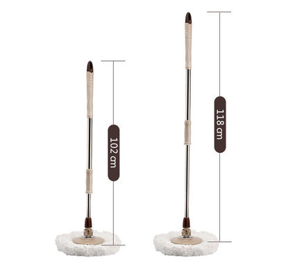 360 Degree Rotating Microfiber Spinning Mop and Bucket Set untuk Pembersihan yang Bisa Disesuaikan