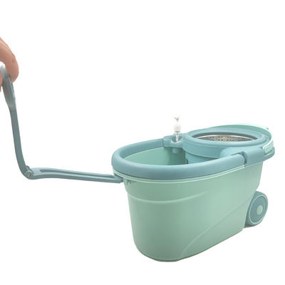 360 Degree Rotating Microfiber Spinning Mop and Bucket Set untuk Pembersihan yang Bisa Disesuaikan