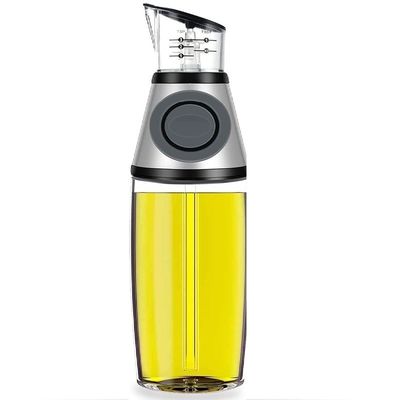 OEM ODM 500ml Cuka Zaitun Kaca Dispenser Minyak Masak Botol Minyak Dapur Dispenser