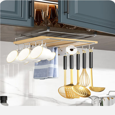 Pengangkut penyimpanan dapur stainless steel rak Desain logo khusus