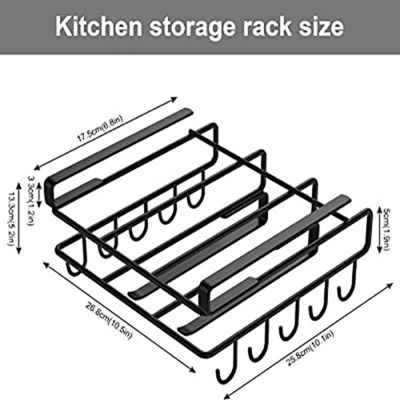 Pengangkut penyimpanan dapur stainless steel rak Desain logo khusus