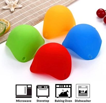 Silikon Telur Cups untuk Microwave Pot Cookware Sampel Sampel Gratis Alat Telur