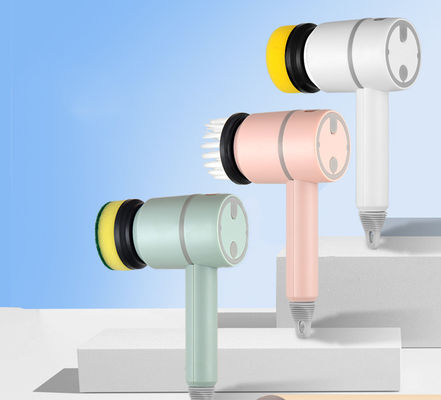 Sponge Style 5 in 1 Sikat Pembersih Listrik untuk Kamar Mandi Bak Mandi dan Cuci Piring