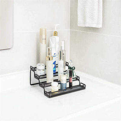 Makanan Besi Panggang Lacquer Spice Rack Organizer untuk Lemari 4 Tier Langkah Rak Pemegang