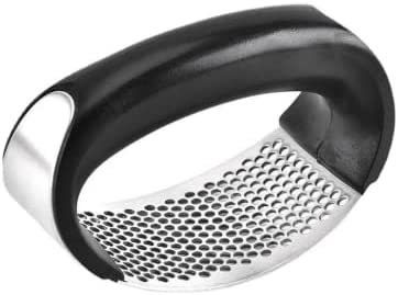 Custom Logo Buah-buahan Sayuran Alat Baja Rinsing Bawang Putih Pencet Chopper Dapur Gadget Alat