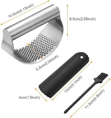 Multi Kitchen Grater 120G kotak warna 141G Bawang putih Mincer dan Crusher untuk Mudah Squeeze