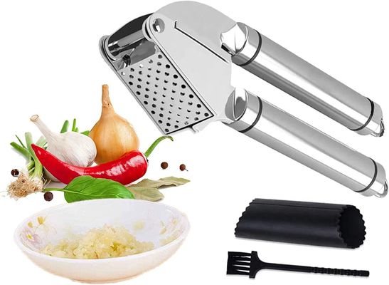 Garlic Masher Sayuran Pepper Ginger Squeezer Handheld Penghancur Alat Aksesoris Dapur