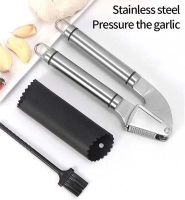 Garlic Masher Sayuran Pepper Ginger Squeezer Handheld Penghancur Alat Aksesoris Dapur