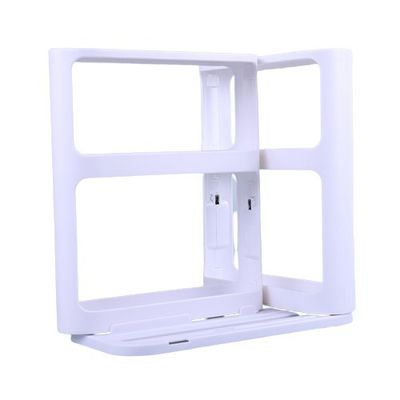 Rack rempah-rempah putar tingkat 2 yang nyaman untuk penyimpanan lemari dapur