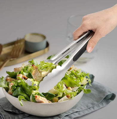 Stainless Steel Food Anti-panas Isolasi Silicone Klip Roti untuk Set Peralatan tahan lama