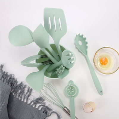 12pcs Peralatan Dapur Masak Set dengan Non-stick dan tahan lama peralatan silikon