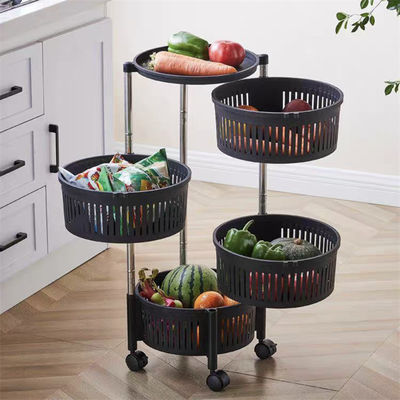 Mengorganisir Lemari Dapur Anda secara efisien dengan 4 Lapisan Multifunctional Pantry Storage